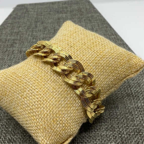 Vintage Monet Gold Tone Bracelet